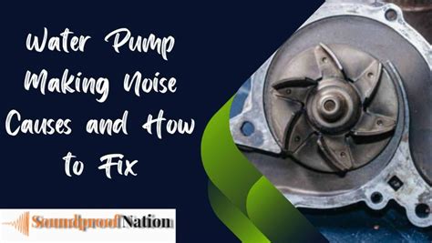 Noise of a creaking water pump - sound effect