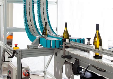 Bottle factory, cans on the conveyor - sound effect