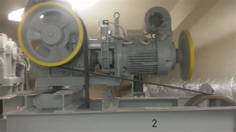 Industrial elevator motor (2) - sound effect