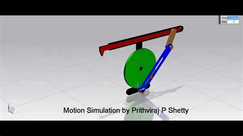 Small mechanism works with creak - sound effect