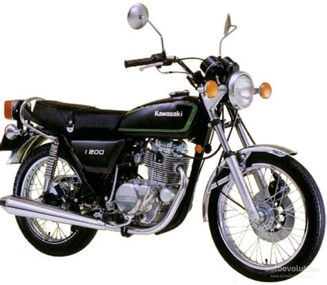 Motorcycle kawasaki z 200, won't start - sound effect