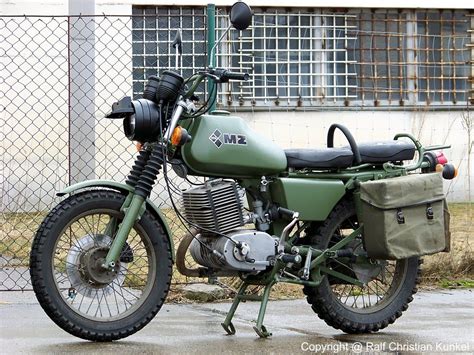 Soviet motorcycle mz 250 - sound effect