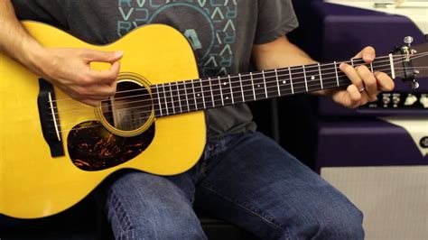 Easy acoustic guitar playing - sound effect