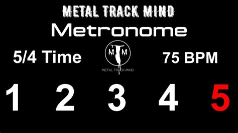 Sound moment of silence, metronome (5)