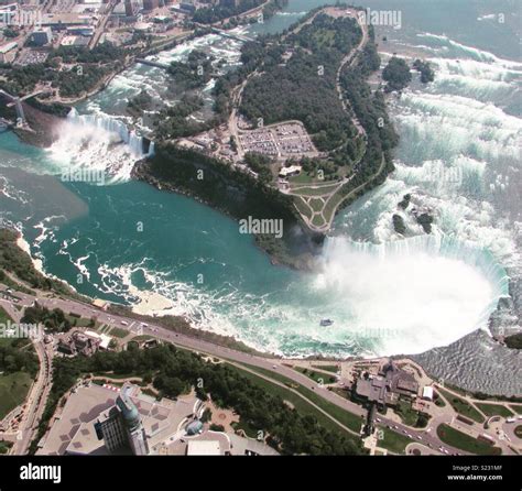 Niagara falls from above - sound effect