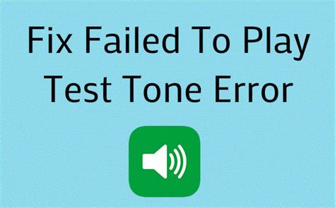 Error tone 3 - sound effect