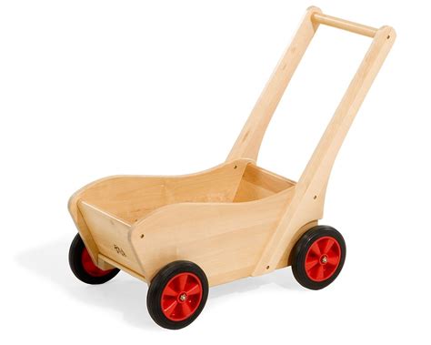 Wagon, wooden cart being pushed - sound effect