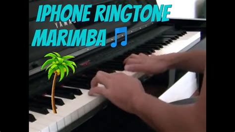 Iphone marimba default ringtone - sound effect