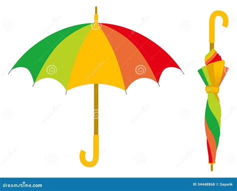 Umbrella open and close - sound effect