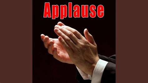 Great hall, long applause (700 people) - sound effect