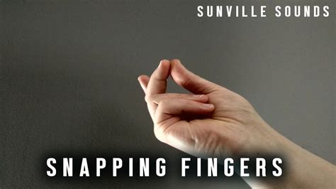 Finger snap (1 time) - sound effect