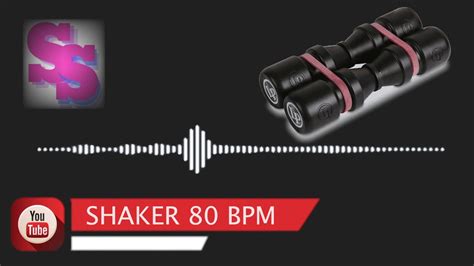 Musical instrument shaker (80 bpm) - sound effect