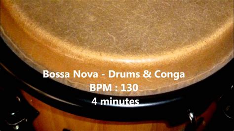 Conga drum sound 130 bpm (2)