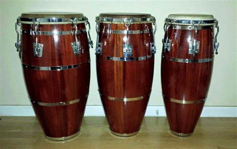 Cuban one sided drum sounds: timbale (115 bpm)