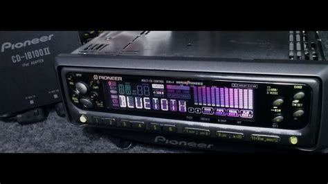 Car radio backlight - sound effect