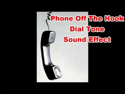 Noises in the handset - sound effect