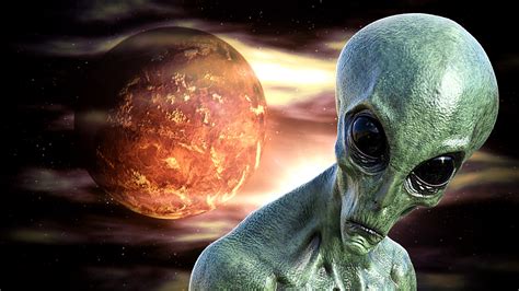 Alien life, alien organism - sound effect